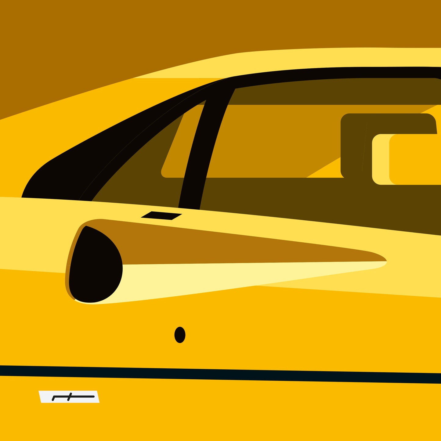 1984 Ferrari 288 GTO, archival, limited-edition, signed & numbered, fine-art print