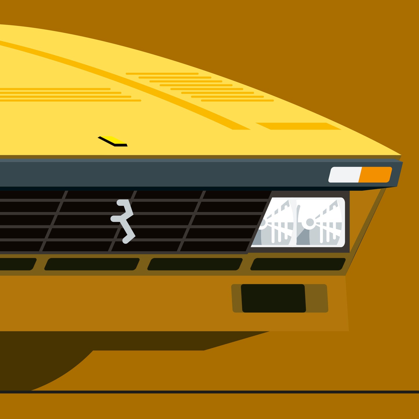 1984 Ferrari 288 GTO, archival, limited-edition, signed & numbered, fine-art print