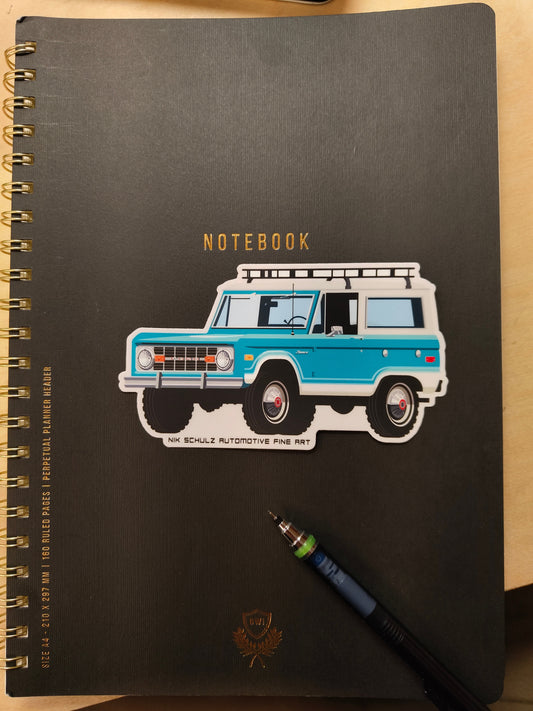 Ford Bronco, 1st Gen. sticker