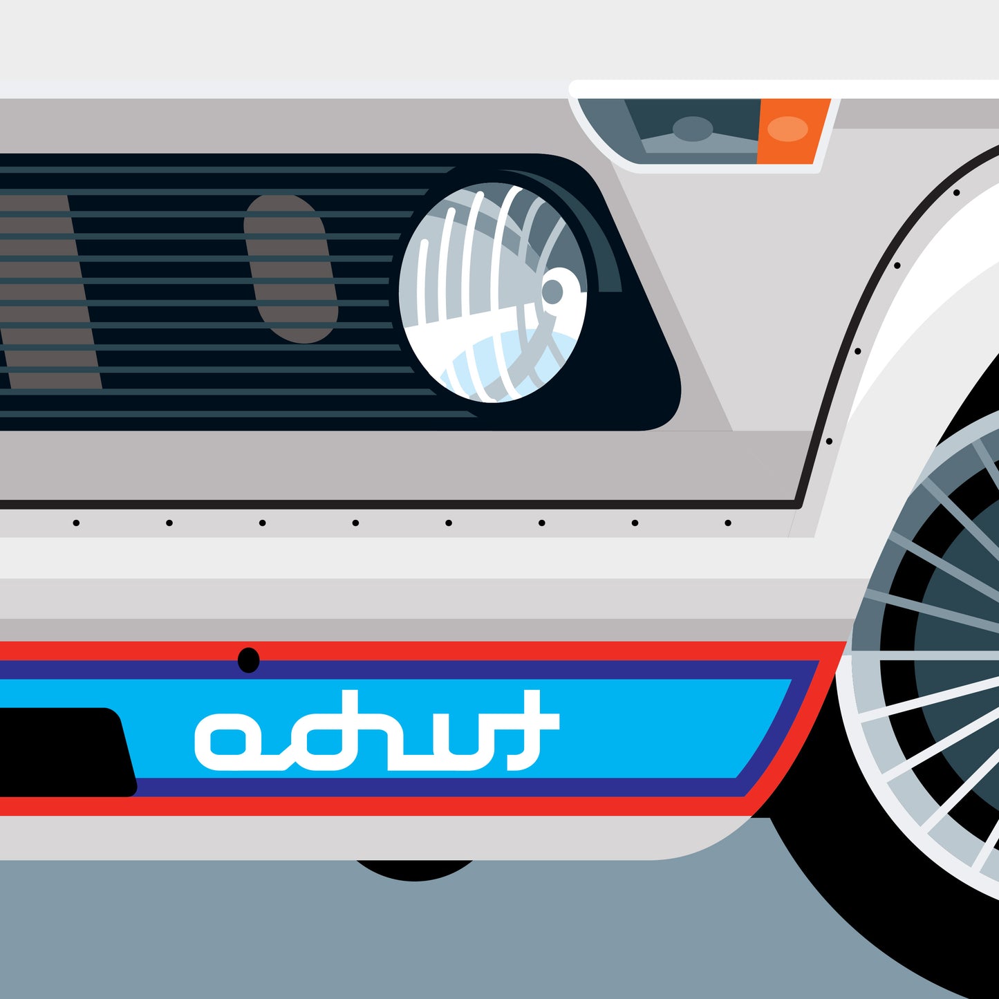 1974 BMW 2002 Turbo, archival, limited-edition, signed & numbered, fine-art print