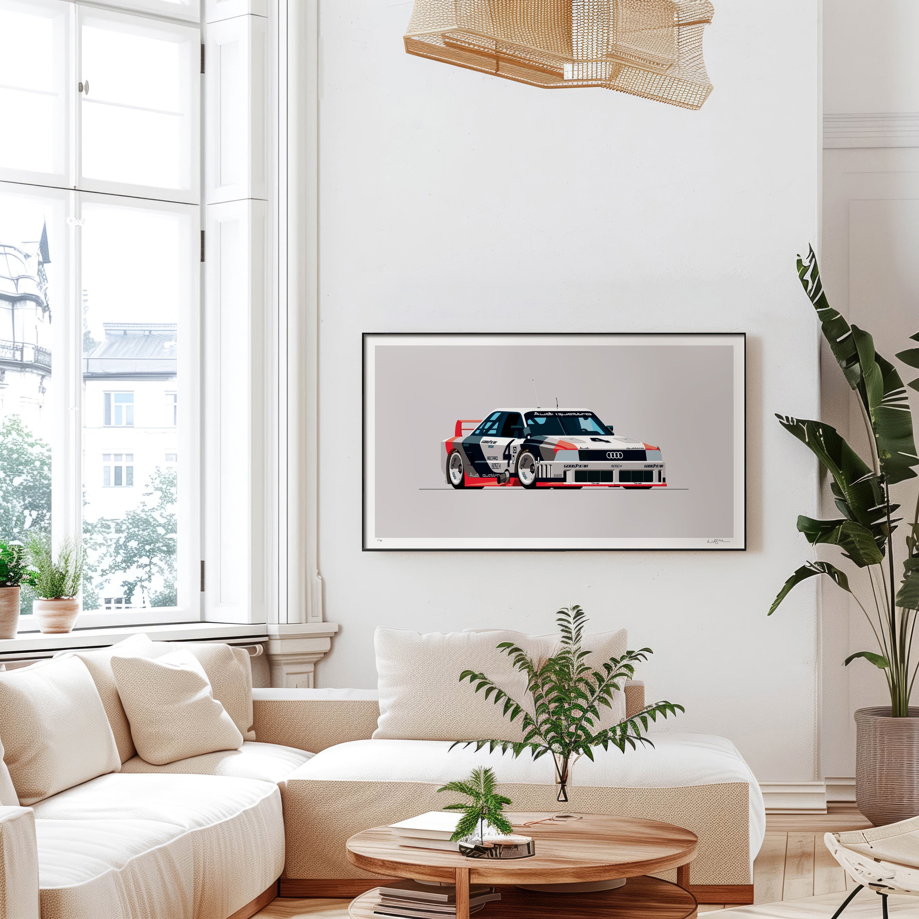 USA製 90s BMW Group Fine Art ロンT 観音像　アートt Art Cars: The Good, the Bad and the Ugly (and, of Course, Jeff