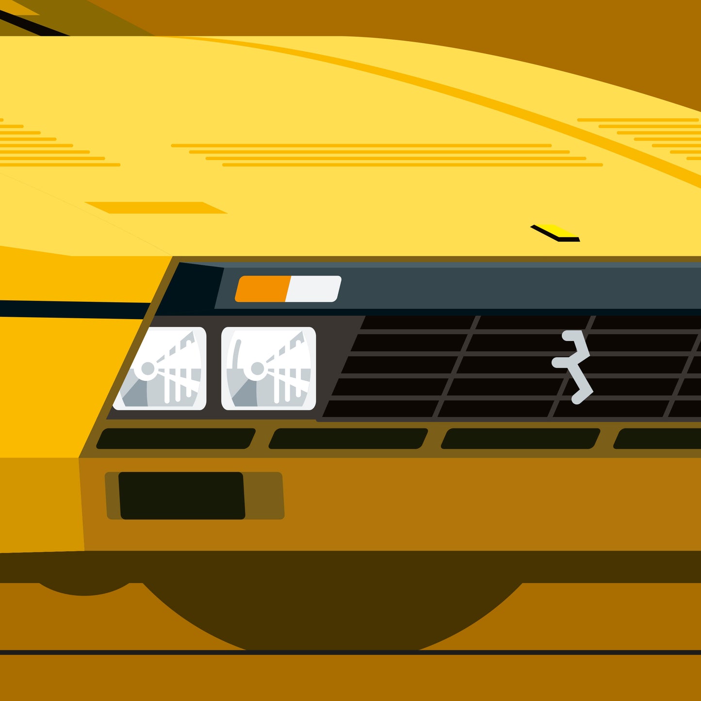 1984 Ferrari 288 GTO, archival, limited-edition, signed & numbered, fine-art print