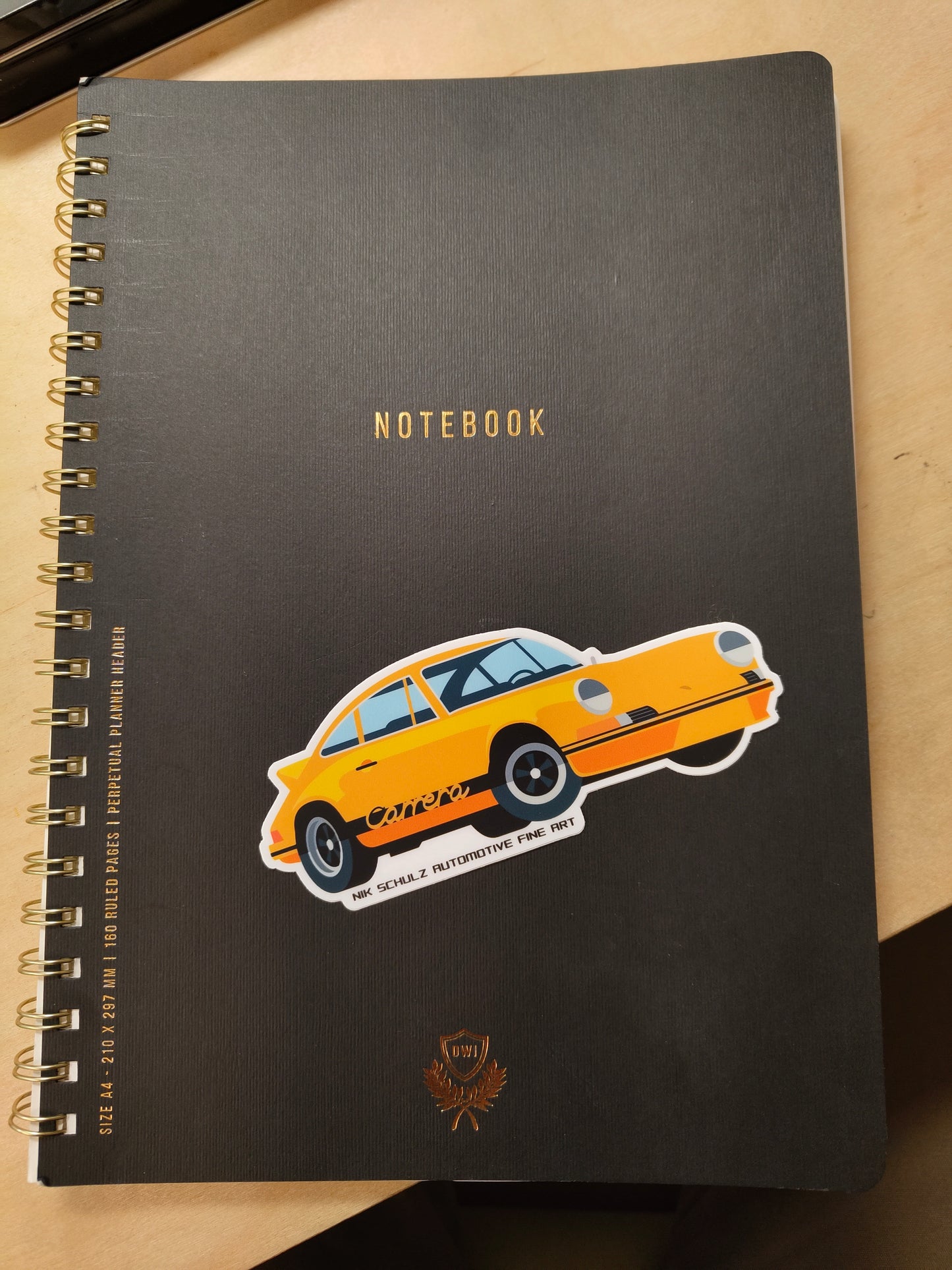 911 Carrera RS 2.7 sticker