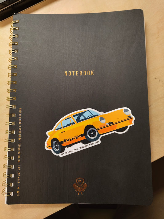 911 Carrera RS 2.7 sticker